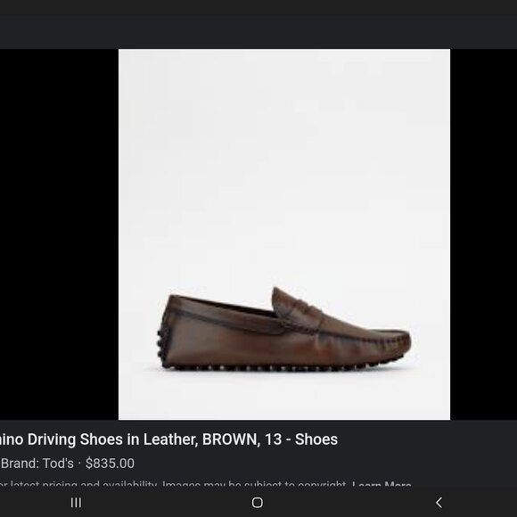 Men's Tod's size 10 - Picture 1 of 2